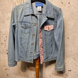Women’s Perfect by Carson Kressley Vintage Denim Jacket New without tags